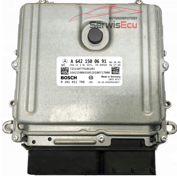 KOMPUTER ECU MERCEDES 3.0 A6421500691 0281012788 VIRGIN