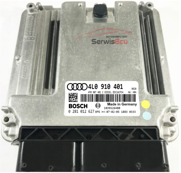 KOMPUTER ECU AUDI 3.0 4L0910401 0281012627 PLUG PLAY