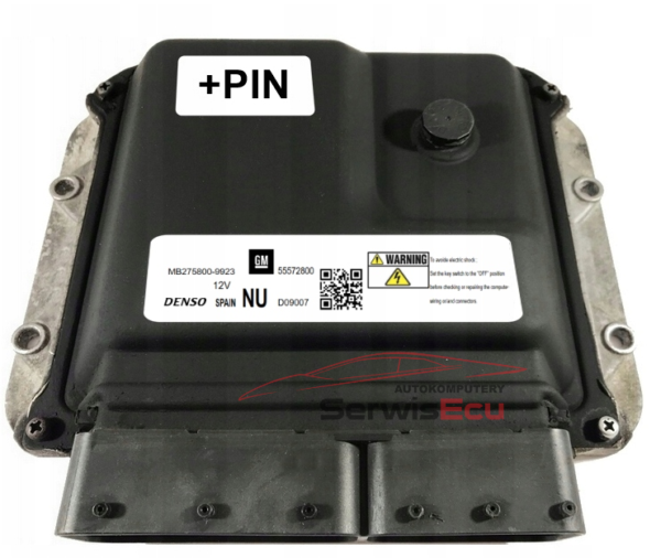 KOMPUTER ECU OPEL 1.7 MB275800-9923 55572800 +PIN