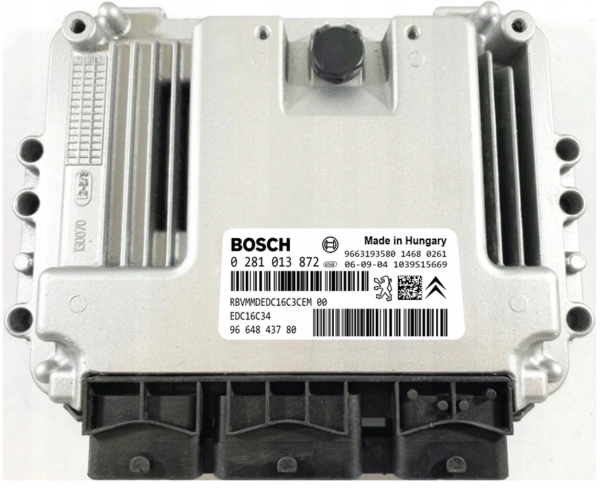KOMPUTER PEUGEOT 0281013872 9664843780 IMMO OFF