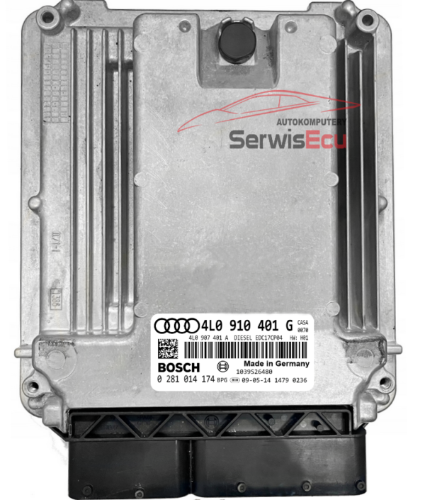 KOMPUTER ECU AUDI Q7 3.0 TDI 4L0910401G 0281014174