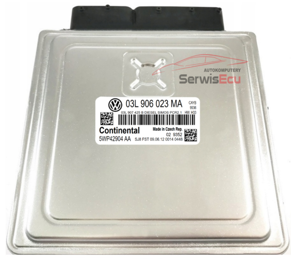 KOMPUTER ECU VW PCR2.1  1.6 TDI 03L906023MA 5WP42904AA