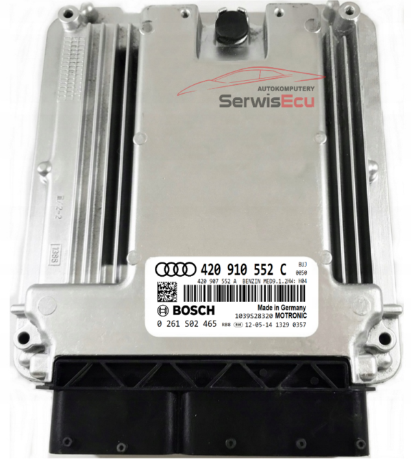 KOMPUTER ECU AUDI 5.2 420910552C 0261S02465