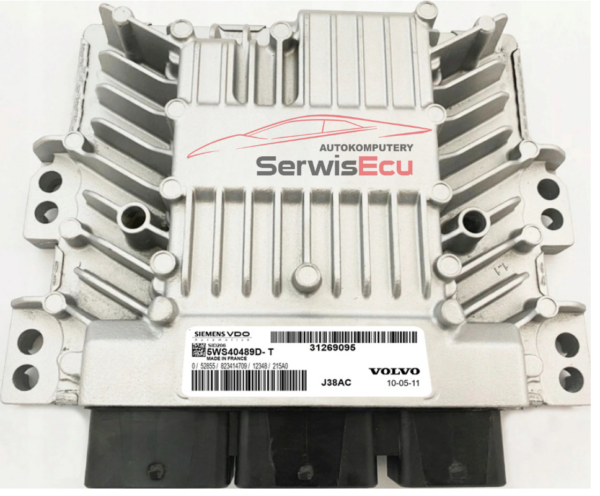 ECU VOLVO V50 2.0 SID206 5WS40489DT 5WS40489D-T 31269095 DPF EGR USUNIĘTY