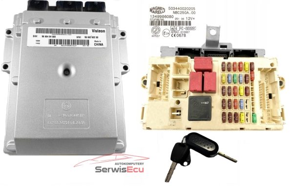 ZESTAW ECU DUCATO JUMPER BOXER 9666484580 9666360280 503440020205 PLUG&PLAY