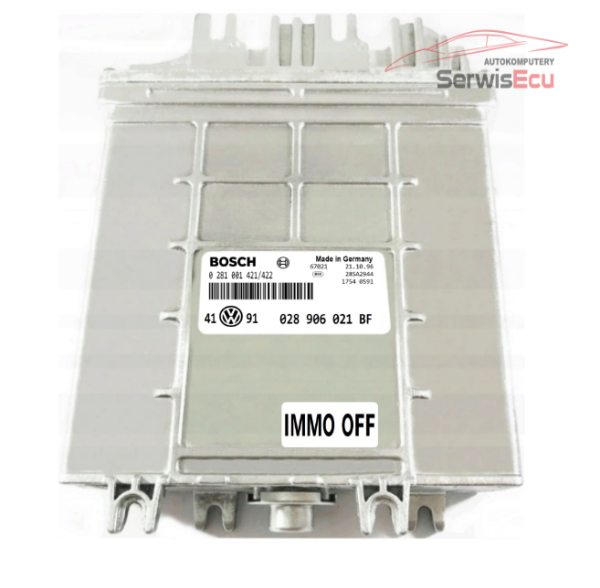 KOMPUTER ECU VW 1.9 0281001421/422 028906021BF  IMMO OFF
