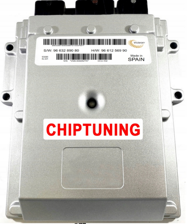KOMPUTER ECU VISTEON 9663289080 9661256990 PLUG PLAY+CHIPTUNING