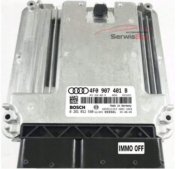 KOMPUTER ECU AUDI 2.7 TDI 4F0907401B 0281012560 IMMO OFF