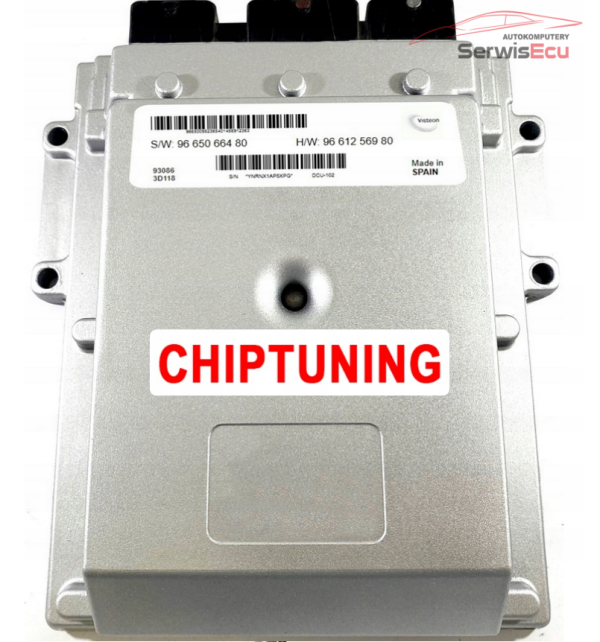 KOMPUTER ECU VISTEON 9665066480 9661256980  PLUG AND PLAY+CHIPTUNING