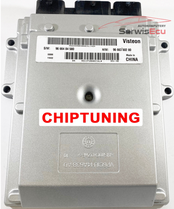 KOMPUTER ECU VISTEON 9666484580 9666360280  PLUG AND PLAY+ CHIPTUNING