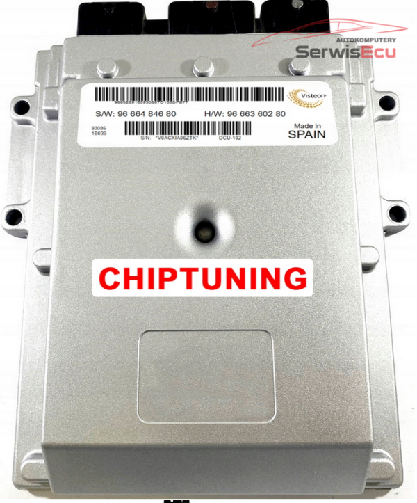 KOMPUTER ECU VISTEON 9666484680 9666360280  PLUG AND PLAY+CHIPTUNING