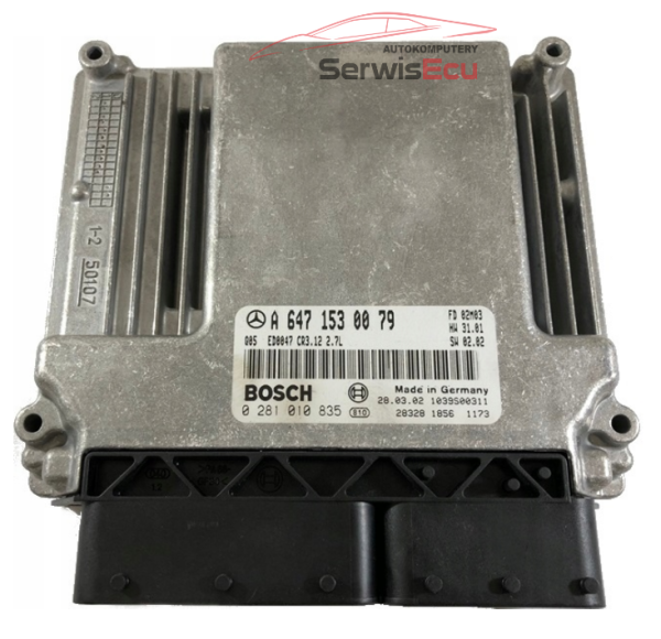 KOMPUTER ECU MERCEDES A6471530079 0281010835 VIRGIN
