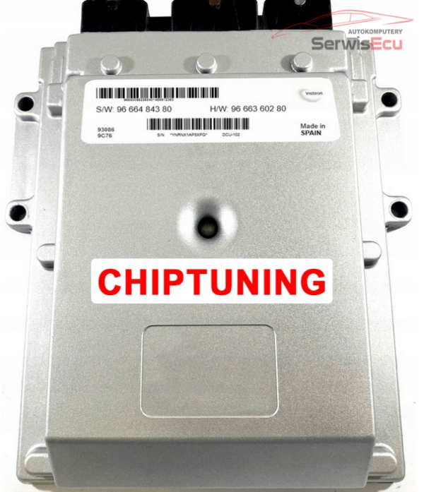 KOMPUTER ECU VISTEON 9666484380 9666360280 PLUG AND PLAY+CHIPTUNING
