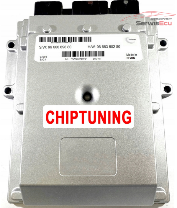 KOMPUTER ECU VISTEON 9666089880 9666360280 PLUG AND PLAY+CHIPTUNING