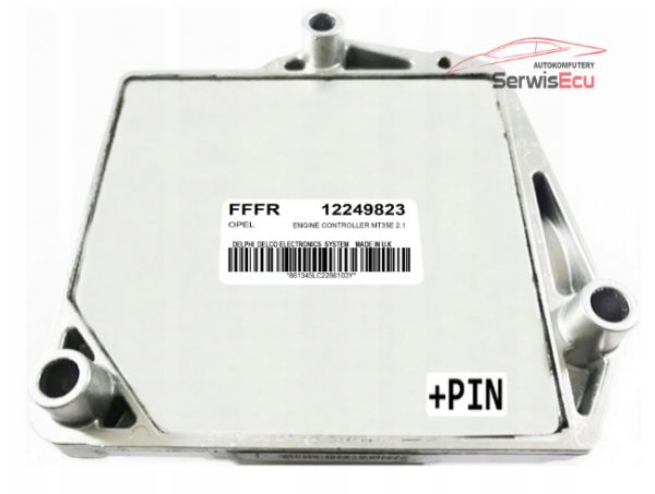 KOMPUTER ECU OPEL 1.6 12249823 FFFR + PIN