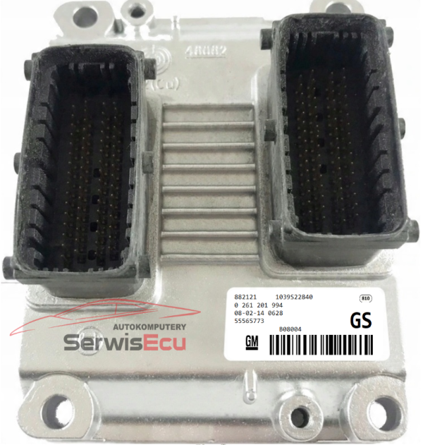 KOMPUTER ECU OPEL CORSA 1.6 0261201994 55565773 GS + PIN