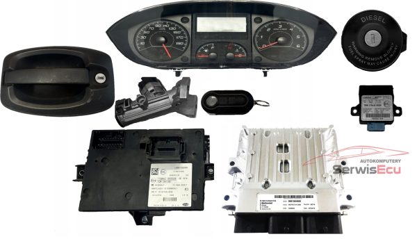 ZESTAW ECU BOXER JUMPER DUCATO S180129201N 1387182080 1388706080 1340332080