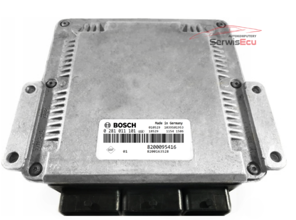 KOMPUTER ECU RENAULT 1.9 DCI 0281011101 8200095416 VIRGIN