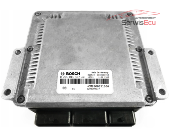KOMPUTER ECU RENAULT 1.9 DCI 0281011137 HOM8200051666 VIRGIN
