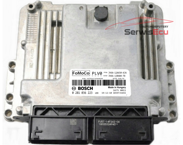 KOMPUTER ECU FORD 0281036223 JV6A-12A650-AJA JV6A-12B684-TB