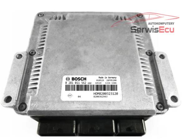 KOMPUTER ECU RENAULT 1.9 DCI 0281011562 HOM8200323120 VIRGIN