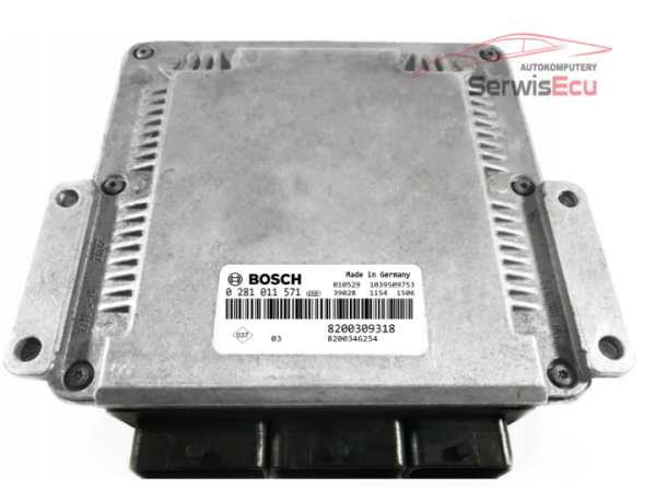 KOMPUTER ECU RENAULT 2.2 DCI 0281011571 8200309318 VIRGIN