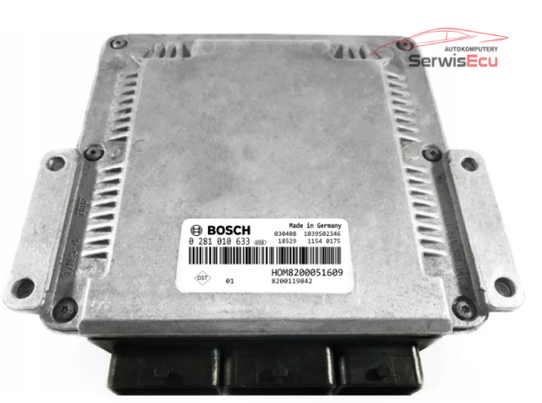 KOMPUTER ECU VIVARO TRAFIC 0281010633 HOM8200051609 VIRGIN