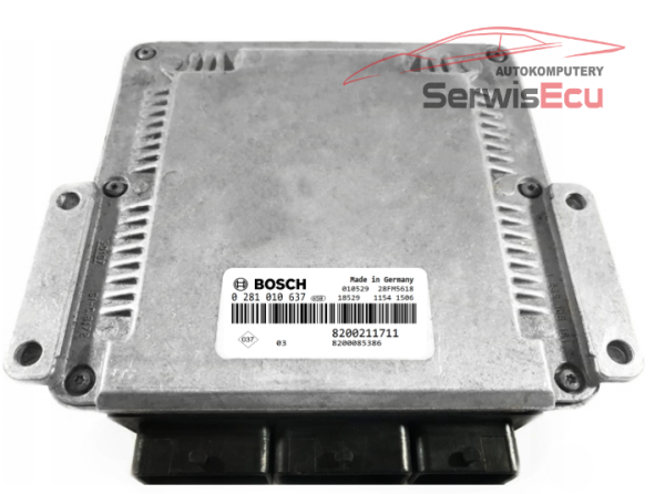 KOMPUTER ECU RENAULT 2.2 DCI 0281010637 8200211711 VIRGIN