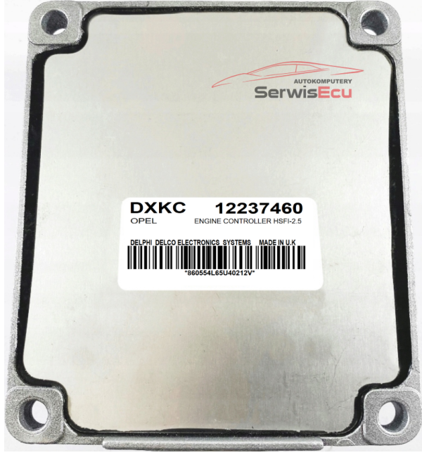 KOMPUTER ECU OPEL MERIVA 1.6 12237460 DXKC CZYSTY