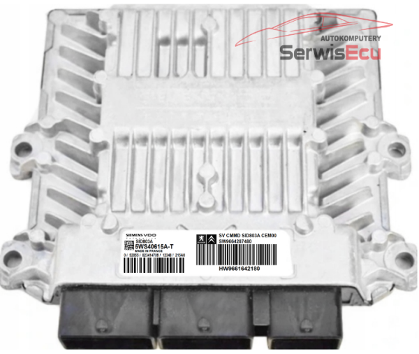 KOMPUTER ECU CITROEN 2.0 5WS40615A-T 9664287480 9661642180
