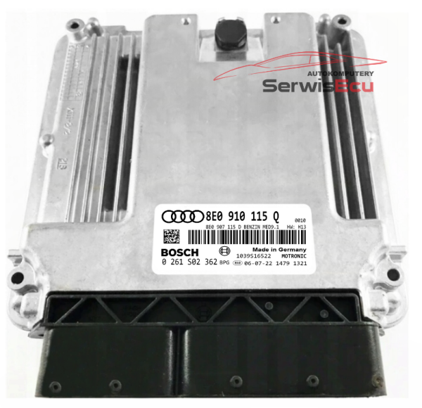 KOMPUTER ECU AUDI 2.0 8E0910115Q 0261S02362