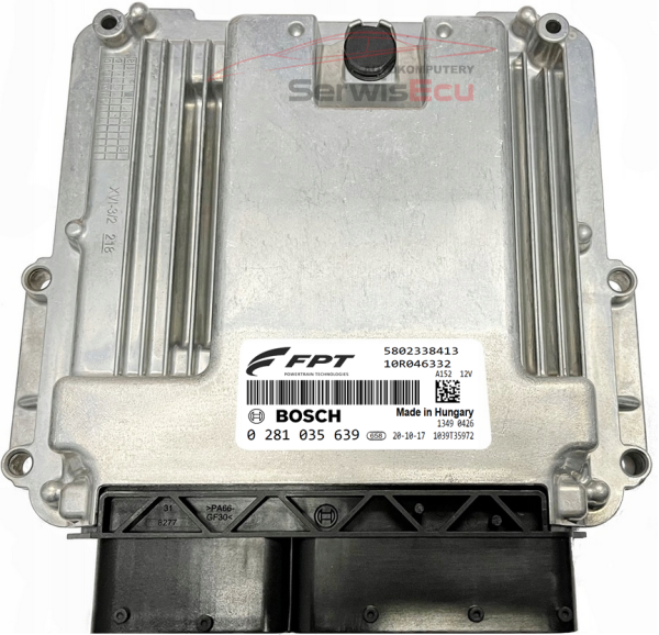 ECU IVECO DAILY 3.0 EDC17C49 0281035639 5802338413