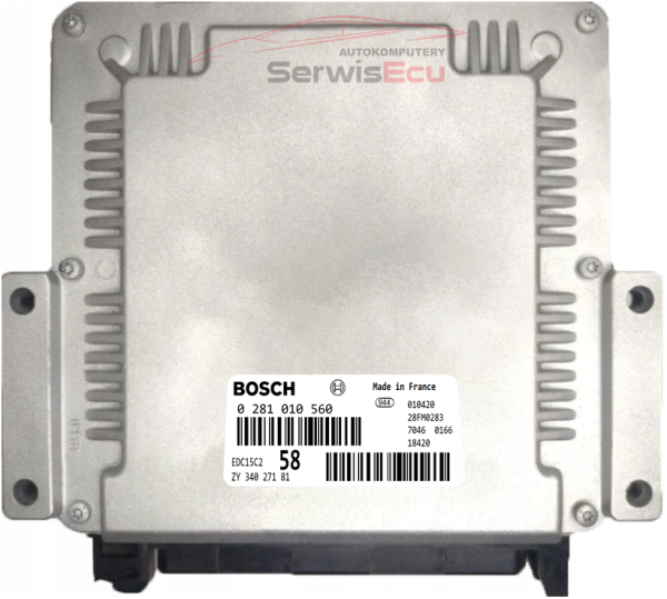 ECU SUZUKI VITARA 2.0 0281010560 EDC15C2 ZY34027181 PLUG AND PLAY IMMO OFF