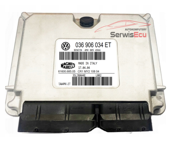 KOMPUTER ECU  SKODA 1.4 036906034ET IAW4MV.ET IMMO OFF