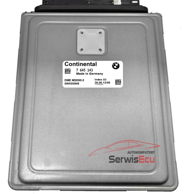 KOMPUTER ECU BMW 4.4 7645143 5WK93948