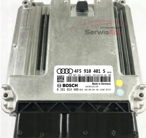 KOMPUTER ECU AUDI 2.7 TDI  4F5910401S 0281014400