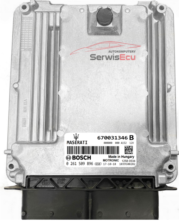 KOMPUTER ECU MASERATI LEVANTE 3.0 0261S09896 670031346B