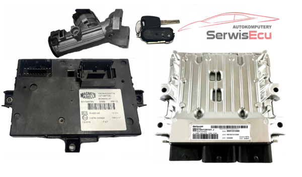 ZESTAW ECU BOXER JUMPER DUCATO S180129101J 9691551980 Y503440520113