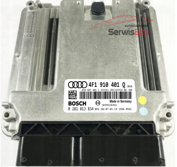 KOMPUTER ECU AUDI 2.7 4F1910401Q 0281013834