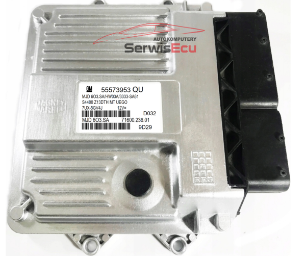 KOMPUTER ECU OPEL CORSA D 55573953QU MJD6O3.SA +  PIN