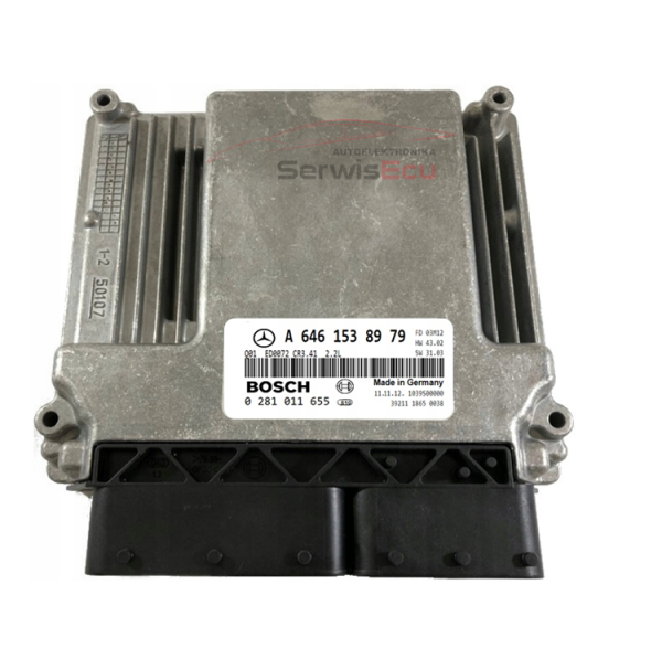 ECU MERCEDES C W203 2.2 CDI A6461538979 0281011655