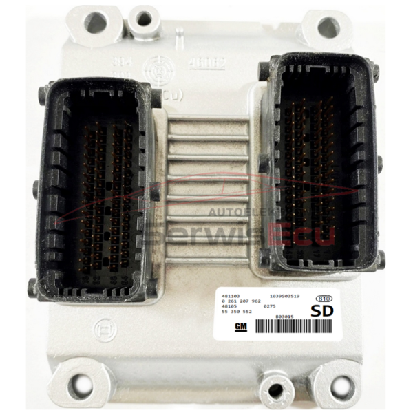 ECU OPEL CORSA D 1.2 55350552 0261207962 SD Z12XE CZYSTY