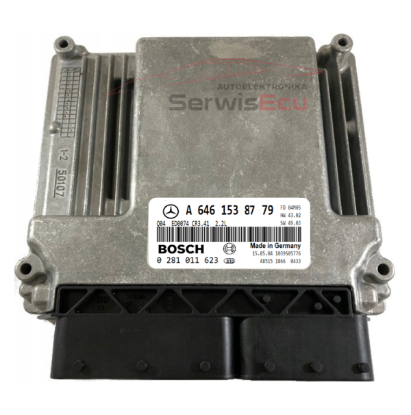 ECU MERCEDES W211 2.2 0281011623 A6461538779 CR3.41