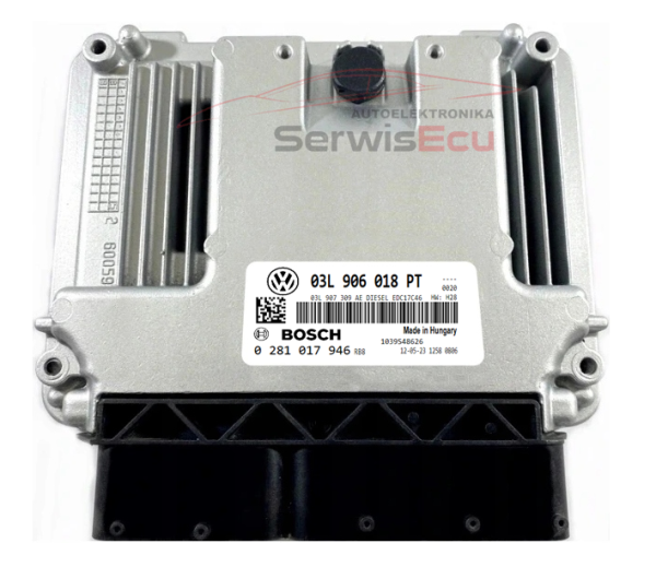 KOMPUTER ECU VW PASSAT 2.0 03L906018PT 0281017946 EDC17C46