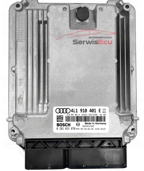 KOMPUTER ECU AUDI Q7 3.0 TDI 4L1910401E 0281015870