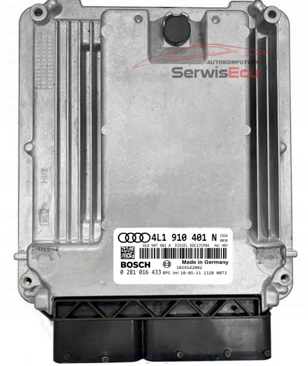 KOMPUTER ECU AUDI Q7 3.0 TDI 4L1910401N 0281016433