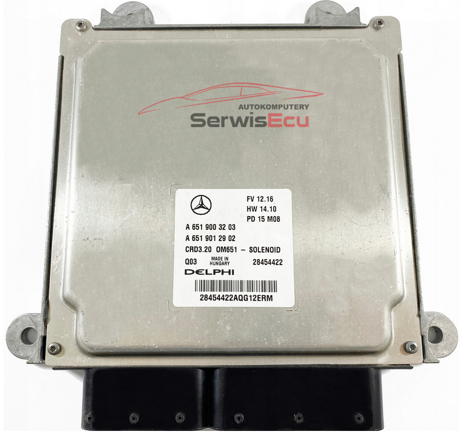 ECU MERCEDES 2.2 A6519003203 A6519012902 VIRGIN