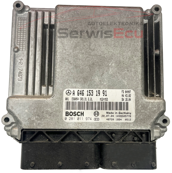 ECU MERCEDES VITO II W639 2.2 A6461531991 0281011974