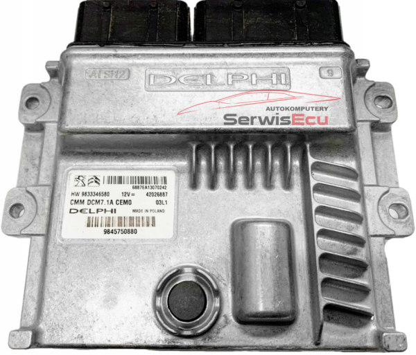 ECU PEUGEOT CITROEN DCM7.1A 9833346580 9845750880 42026887