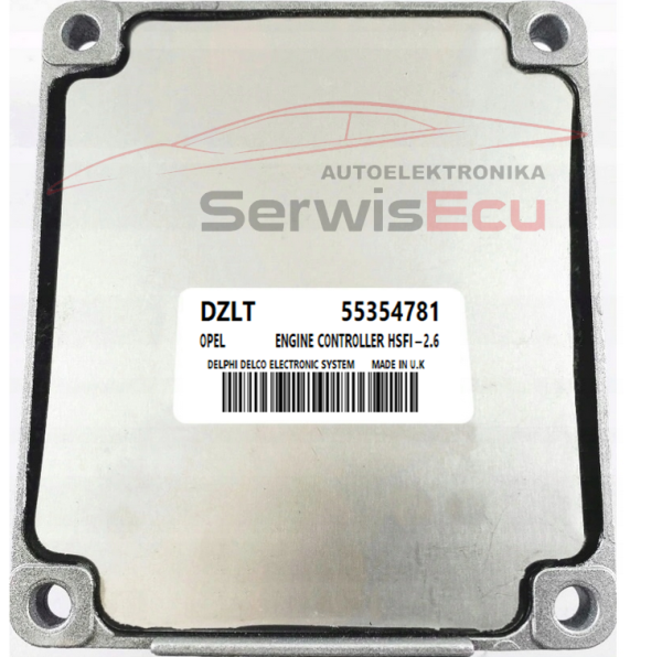 KOMPUTER ECU OPEL HSFI2.6 55354781DZLT DELCO CZYSTY
